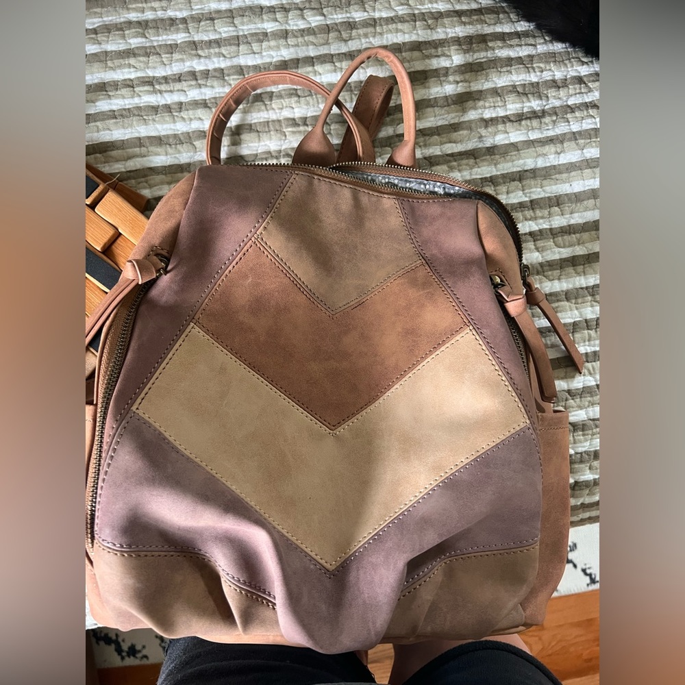 Buckle backpack/ purse
